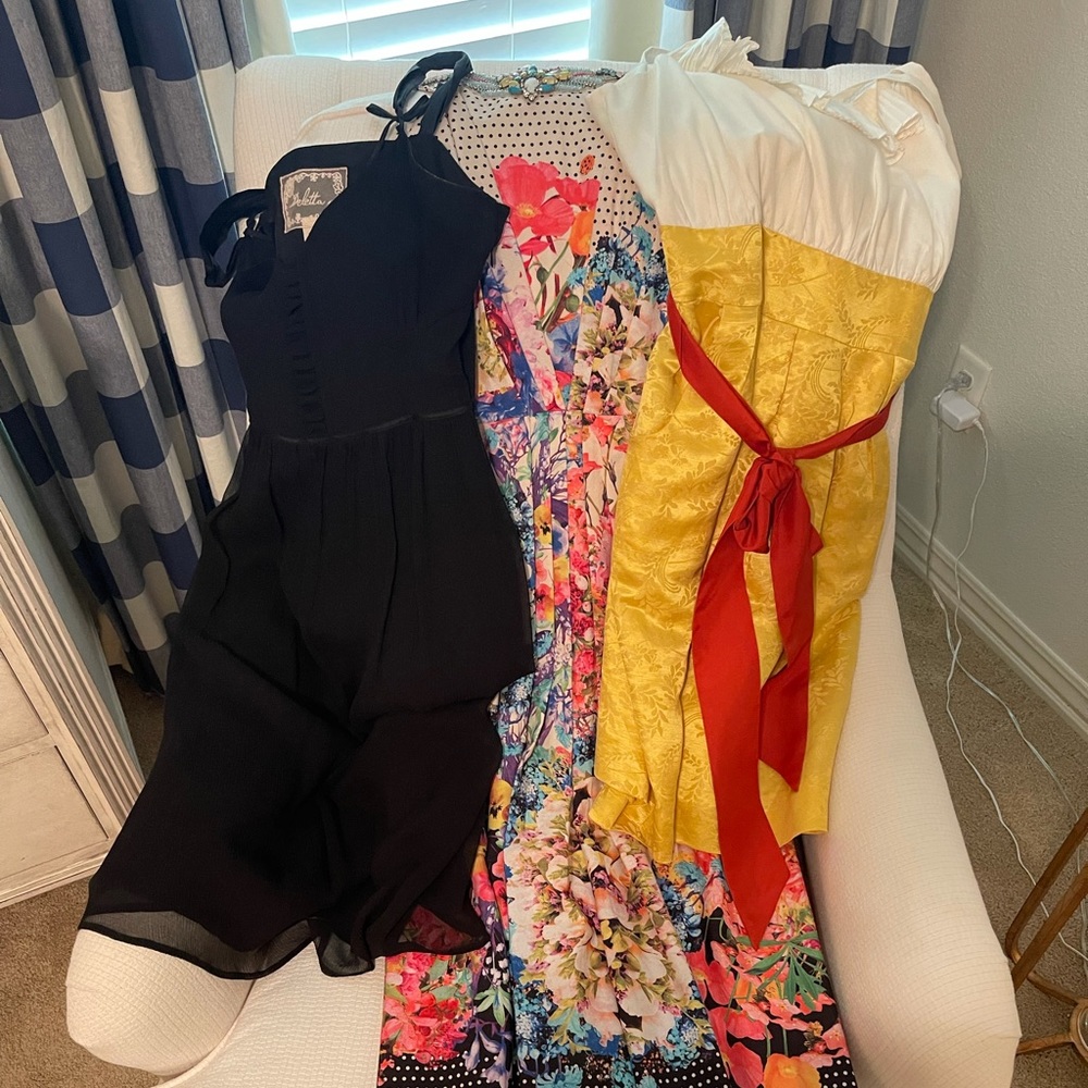 Set of 3 Anthropologie Dresses